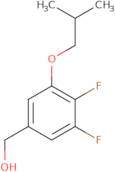 [3,4-Difluoro-5-(2-methylpropoxy)phenyl]methanol