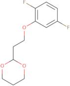 2-[2-(2,5-Difluoro-phenoxy)ethyl]-1,3-dioxane