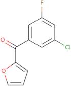 2-(3-Chloro-5-fluorobenzoyl)furan