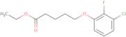 Ethyl 5-(3-chloro-2-fluoro-phenoxy)pentanoate