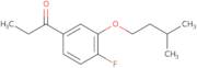 1-(4-Fluoro-3-(isopentyloxy)phenyl)propan-1-one