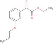 Ethyl 2-oxo-2-(3-propoxyphenyl)acetate