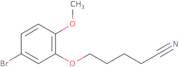 5-(3-Bromo-6-methoxy-phenoxy)pentanenitrile