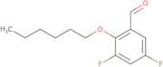 3,5-Difluoro-2-(hexyloxy)benzaldehyde