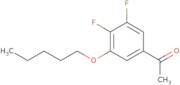 1-(3,4-Difluoro-5-(pentyloxy)phenyl)ethanone