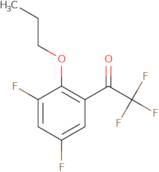 1-(3,5-Difluoro-2-propoxyphenyl)-2,2,2-trifluoroethanone