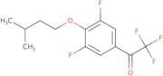 1-(3,5-Difluoro-4-(isopentyloxy)phenyl)-2,2,2-trifluoroethanone