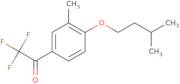 2,2,2-Trifluoro-1-(4-(isopentyloxy)-3-methylphenyl)ethanone