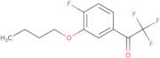 1-(3-Butoxy-4-fluorophenyl)-2,2,2-trifluoroethanone