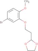 2-[2-(3-Bromo-6-methoxy-phenoxy)ethyl]-1,3-dioxolane