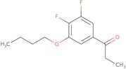 1-(3-Butoxy-4,5-difluorophenyl)propan-1-one