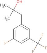 1-[3-Fluoro-5-(trifluoromethyl)phenyl]-2-methylpropan-2-ol