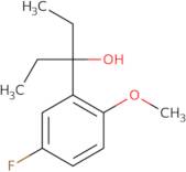 3-(3-Fluoro-6-methoxyphenyl)-3-pentanol