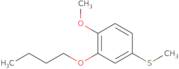 (3-Butoxy-4-methoxyphenyl)(methyl)sulfane