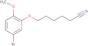 6-(3-Bromo-6-methoxy-phenoxy)hexanenitrile