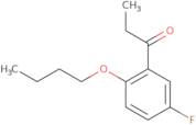 1-(2-Butoxy-5-fluorophenyl)propan-1-one