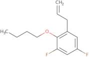 1-Allyl-2-butoxy-3,5-difluorobenzene