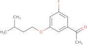 1-(3-Fluoro-5-(isopentyloxy)phenyl)ethanone