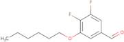 3,4-Difluoro-5-(hexyloxy)benzaldehyde