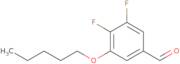 3,4-Difluoro-5-(pentyloxy)benzaldehyde