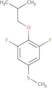 (3,5-Difluoro-4-isobutoxyphenyl)(methyl)sulfane