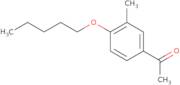 1-(3-Methyl-4-(pentyloxy)phenyl)ethanone