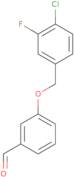 3-(4-Chloro-3-fluorobenzyloxy)benzaldehyde