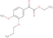 Ethyl 2-(4-methoxy-3-propoxyphenyl)-2-oxoacetate