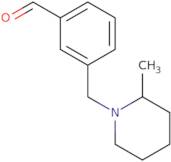 3-((2-Methylpiperidin-1-yl)methyl)benzaldehyde