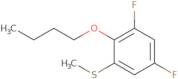 (2-Butoxy-3,5-difluorophenyl)(methyl)sulfane