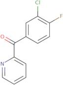 2-(3-Chloro-4-fluorobenzoyl)pyridine