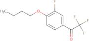 1-(4-Butoxy-3-fluorophenyl)-2,2,2-trifluoroethanone