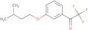 2,2,2-Trifluoro-1-(3-(isopentyloxy)phenyl)ethanone