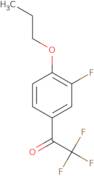 2,2,2-Trifluoro-1-(3-fluoro-4-propoxyphenyl)ethanone