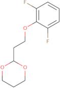 2-[2-(2,6-Difluoro-phenoxy)ethyl]-1,3-dioxane