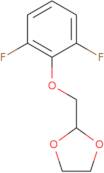 2-((2,6-Difluorophenoxy)methyl)-1,3-dioxolane