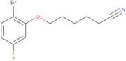 6-(2-Bromo-5-fluoro-phenoxy)hexanenitrile
