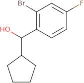 Cyclopentyl (2-bromo-4-fluorophenyl)methanol