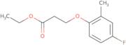 Ethyl 3-(4-fluoro-2-methylphenoxy)propanoate