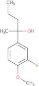 2-(3-Fluoro-4-methoxyphenyl)-2-pentanol