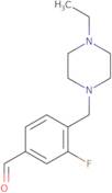3-Fluoro-4-[(4-ethylpiperazino)methyl]benzaldehyde