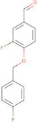 3-Fluoro-4-((4-fluorobenzyl)oxy)benzaldehyde