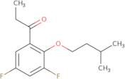 1-(3,5-Difluoro-2-(isopentyloxy)phenyl)propan-1-one