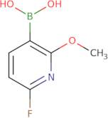 (6-Fluoro-2-methoxypyridin-3-yl)boronic acid