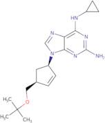 N6-Cyclopropyl-9-[(1R,4S)-4-[(1,1-dimethylethoxy)methyl]-2-cyclopenten-1-yl]-9H-purine-2,6-diamine