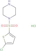 1-[(5-Chlorothiophen-2-yl)sulfonyl]piperazine hydrochloride