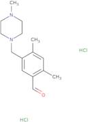 2,4-Dimethyl-5-[(4-methyl-1-piperazinyl)methyl]benzaldehyde dihydrochloride