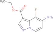 Ethyl 5-amino-4-fluoropyrazolo[1,5-a]pyridine-3-carboxylate