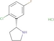 (R)-2-(2-chloro-5-fluorophenyl)pyrrolidine hydrochloride