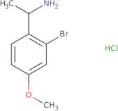 (1S)-1-(2-Bromo-4-methoxyphenyl)ethan-1-amine hydrochloride